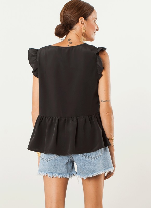 Blusa peplum