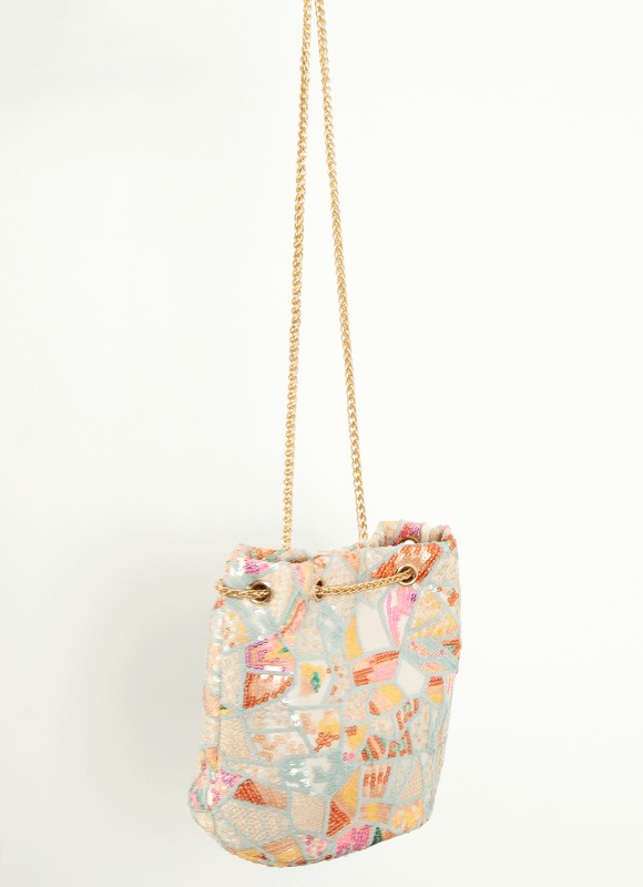 Bolso lentejuelas colores