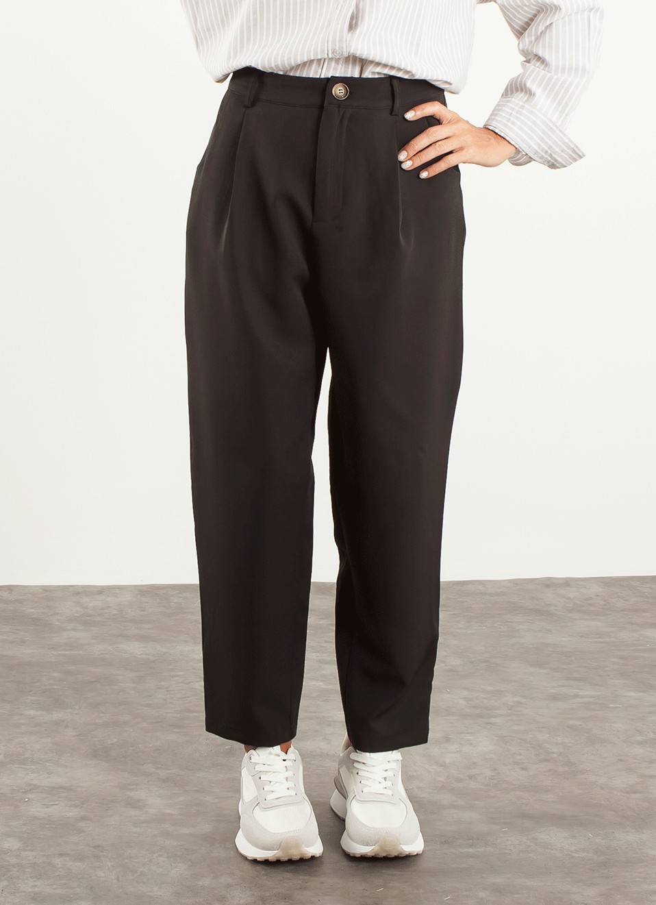 Pantalón Slouchy Vestir - Pantalones Mujer | Premonición.online