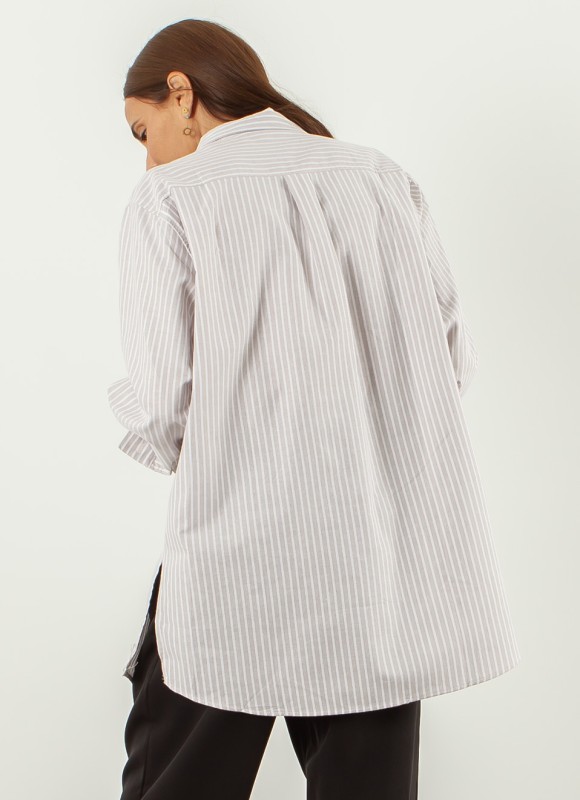 Camisa oversize rayas