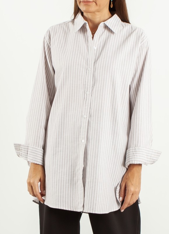 Camisa oversize rayas