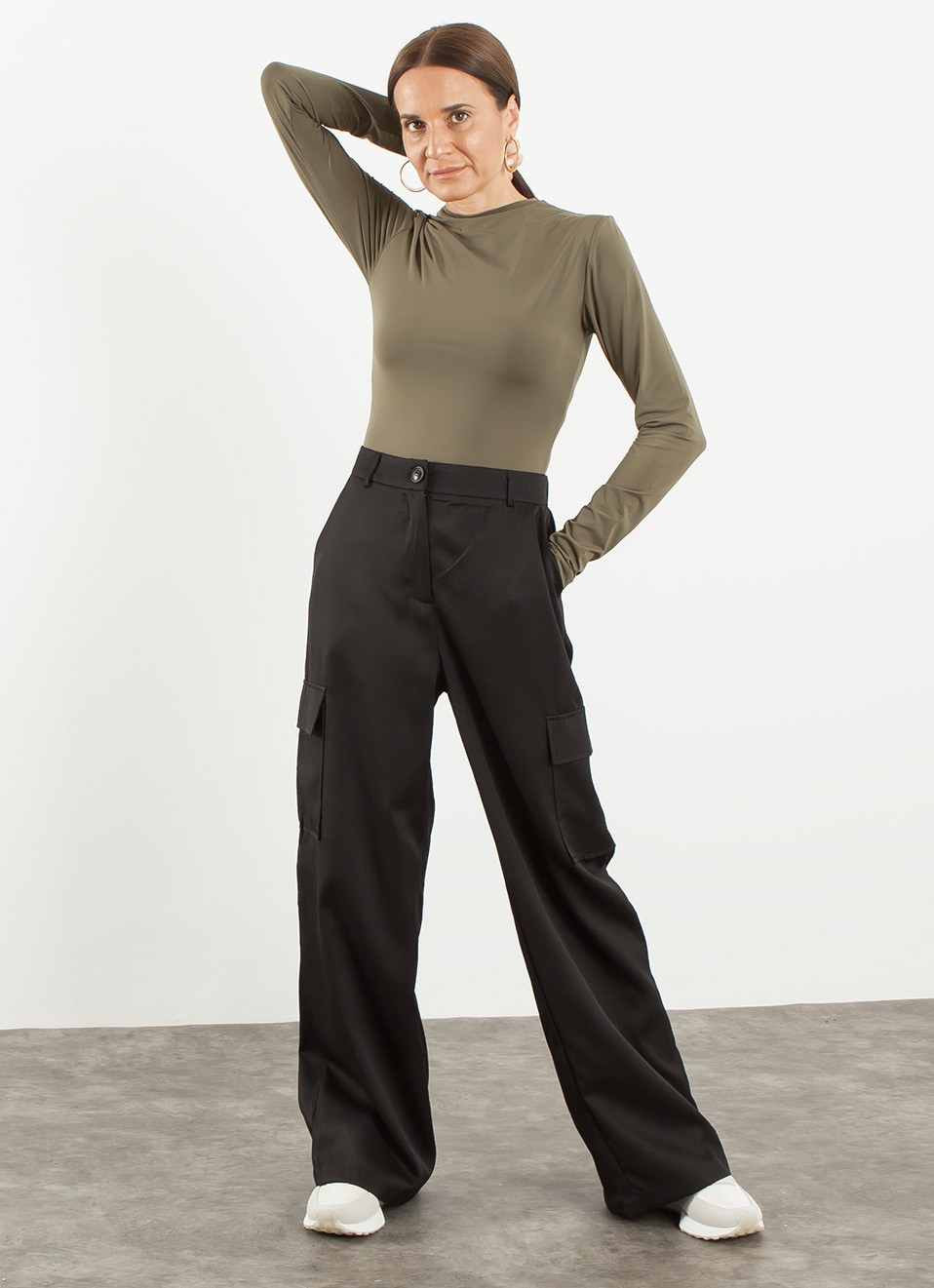 Pantalón Cargo Tela | Pantalones de Chica | Premonición.onine