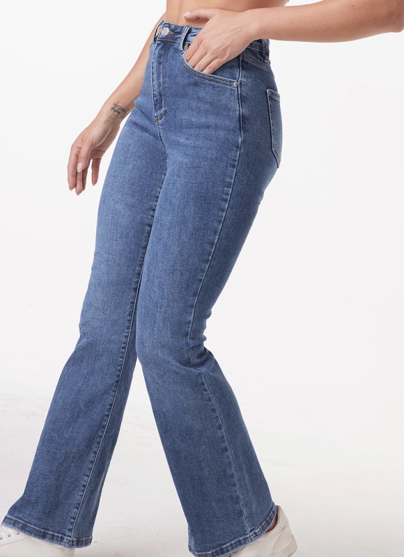 Jeans flare full length