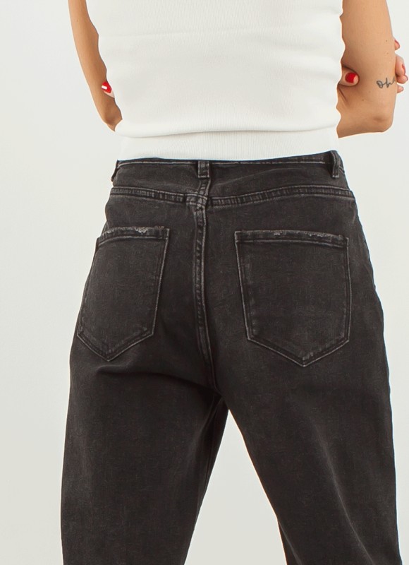 Jeans mom stretch