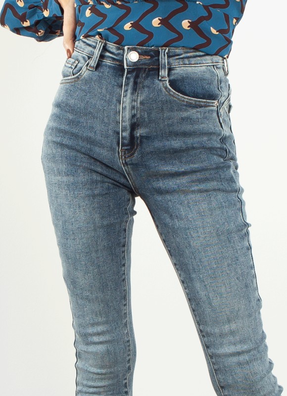 Denim push up Extra high waist