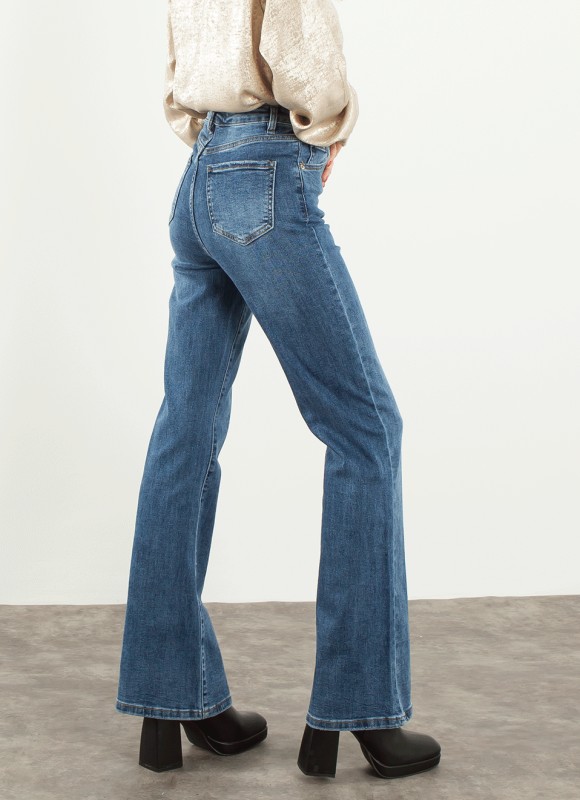 Jeans flare full length