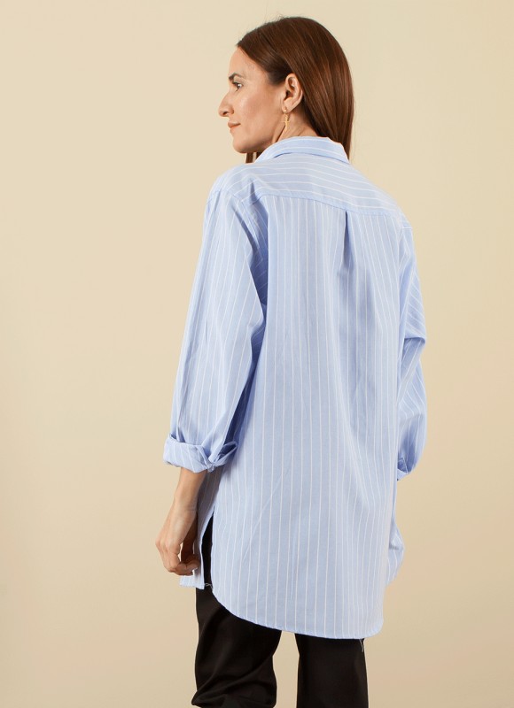 Camisa rayas oversize