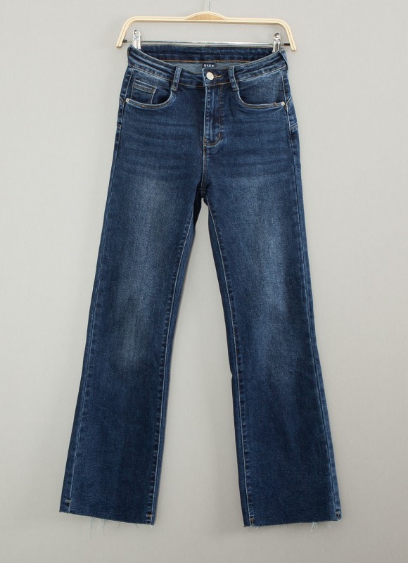 Jeans cropped push up