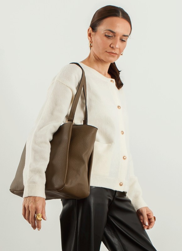 Bolso Shopper bolsillo exterior