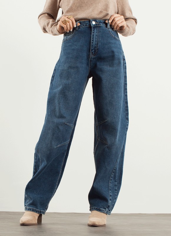 jeans balloon regular length