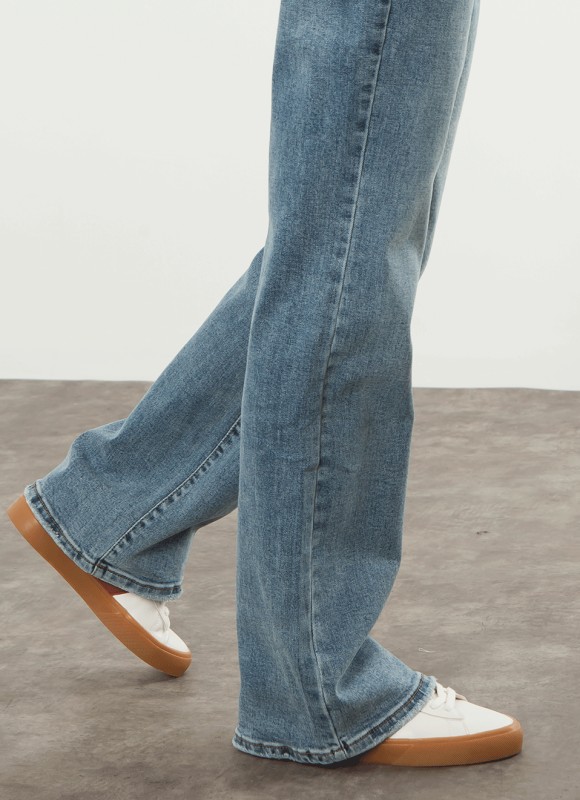 Jeans bootcut full length