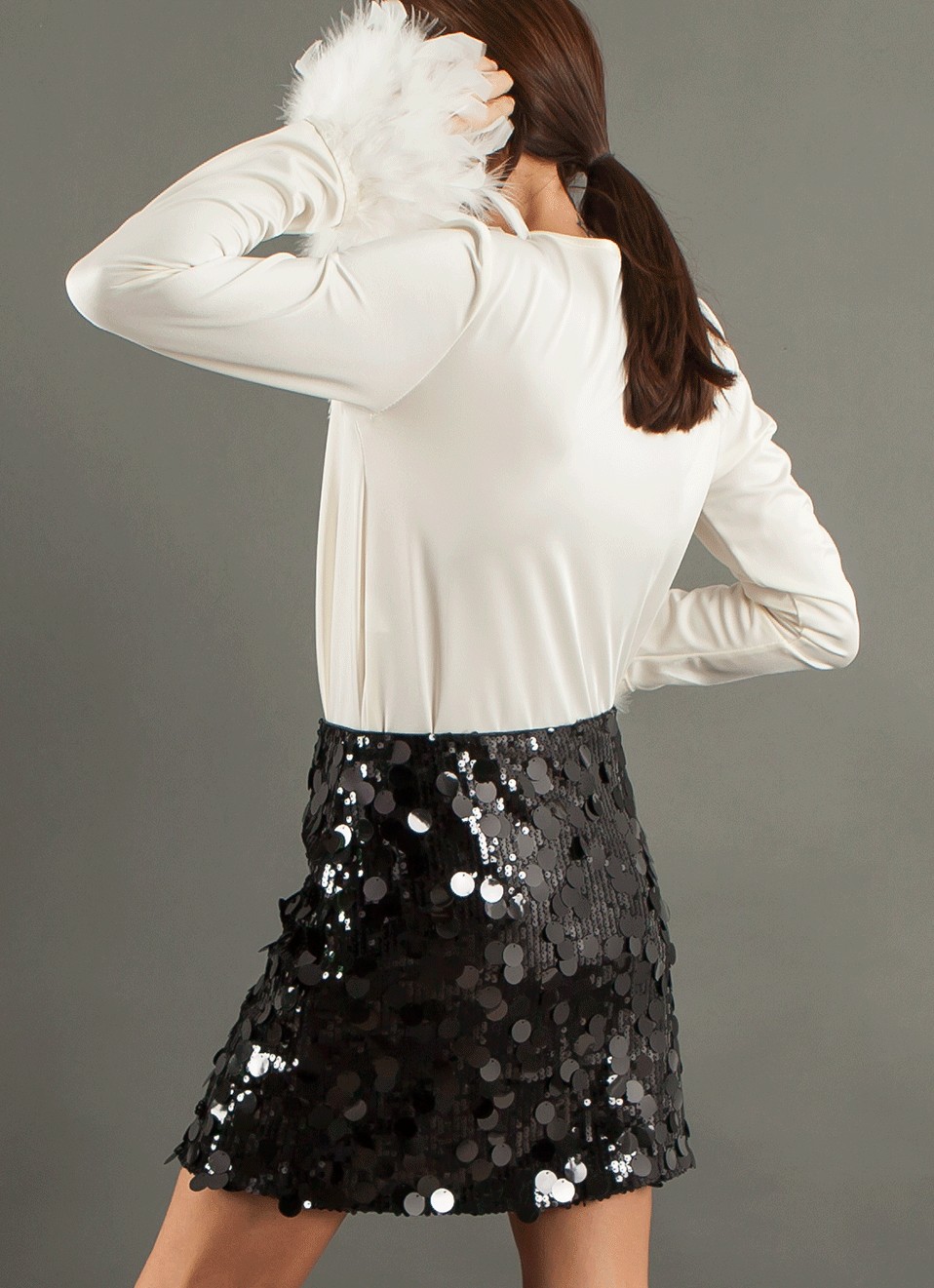 Falda mini Lentejuelas - Ultimas Tendencias Mujer | Premonición.online