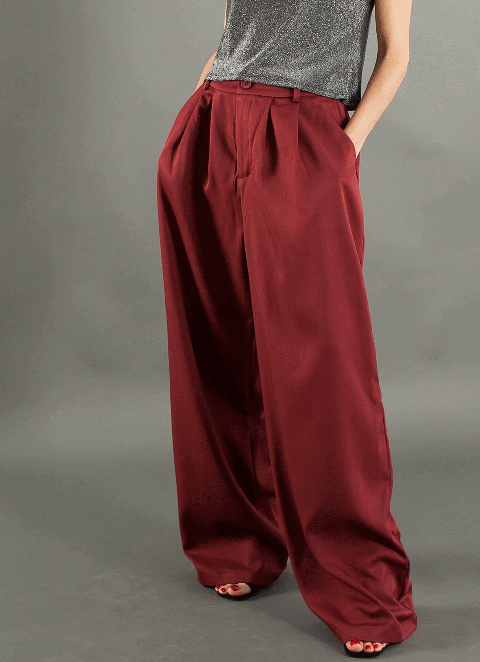 Pantalón Vestir Mujer | Pantalones Palazzo | Premonición.online