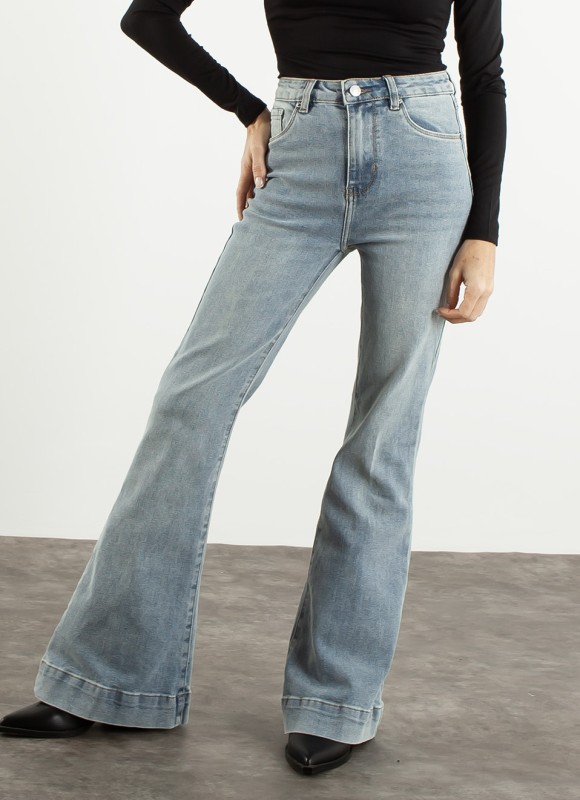 jeans flare high waist