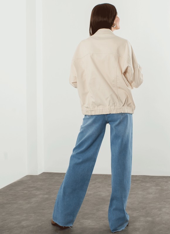 Cazadora Vaquera Oversize - Ropa Mujer Tendencias | Premonición.online