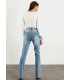 Jeans flare fit mid-rise