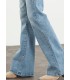 Jeans flare fit mid-rise