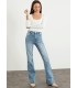 Jeans flare fit mid-rise