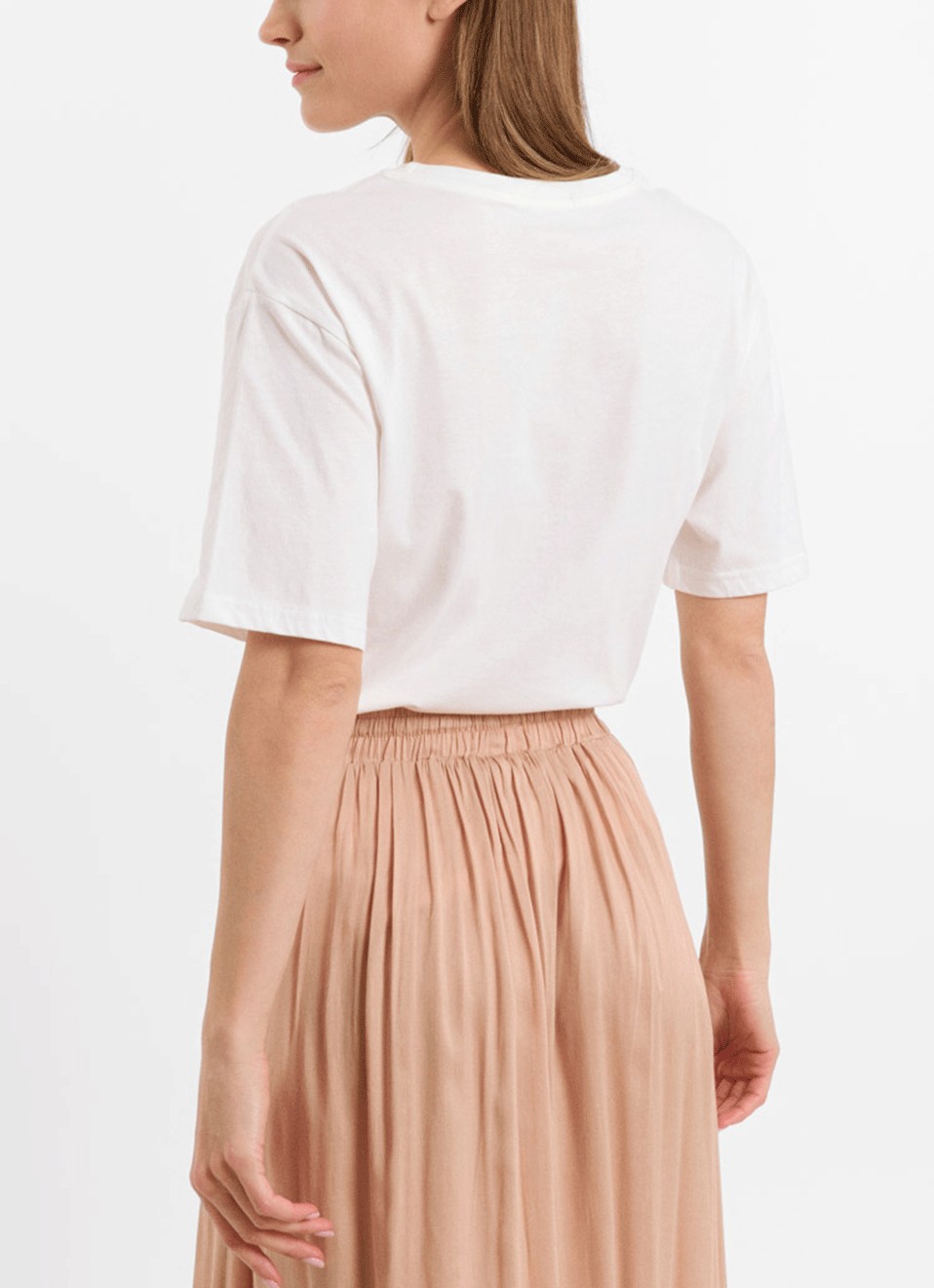 Camiseta Texto Flores - Camiseta chica  | Premonición.online