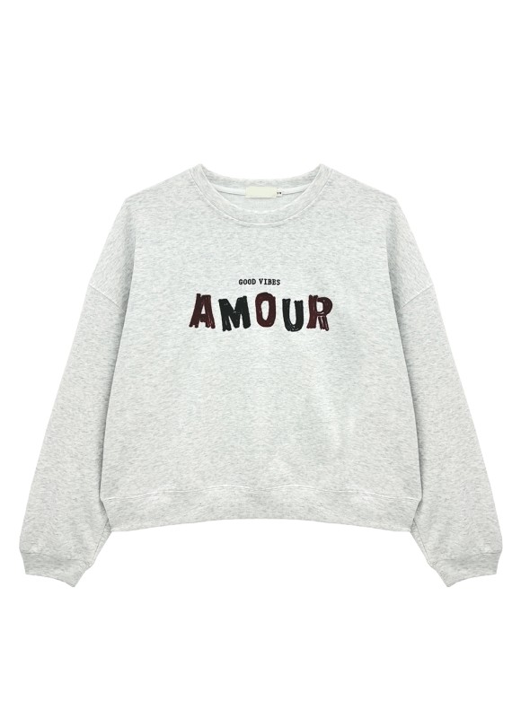 Sudadera texto amor