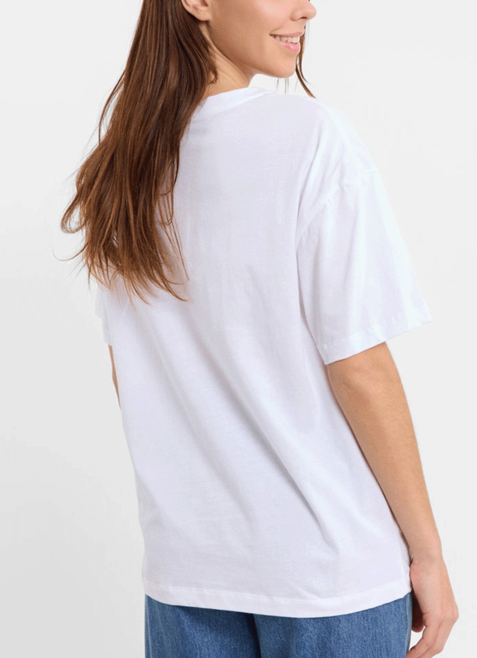 Camiseta Básica Pico  - Camiseta Mujer | Premonición.online
