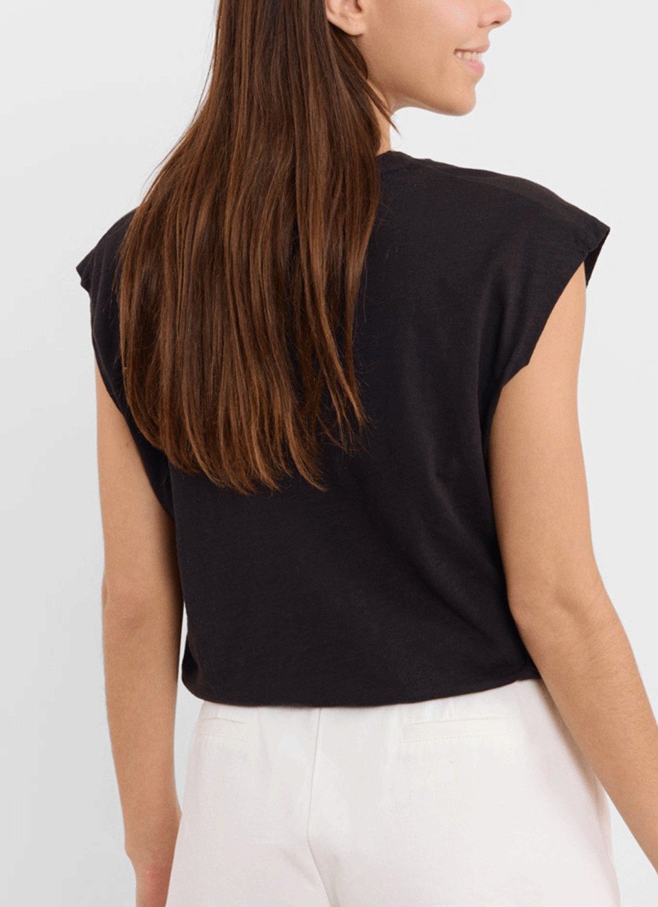 Camiseta Básica Pico  - Camiseta Mujer | Premonición.online