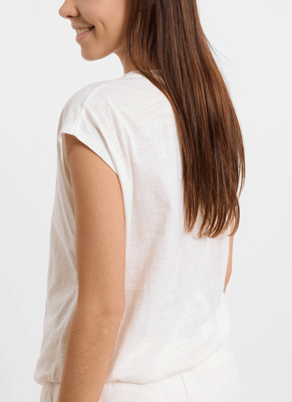 Camiseta Básica Pico  - Camiseta Mujer | Premonición.online