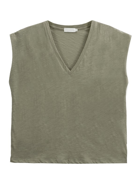 Camiseta Básica Pico  - Camiseta Mujer | Premonición.online