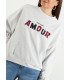 Sudadera texto amor