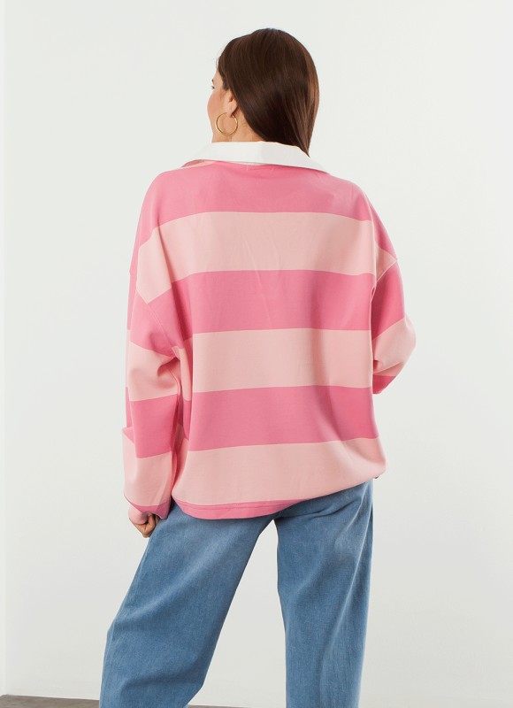 Sudadera rayas