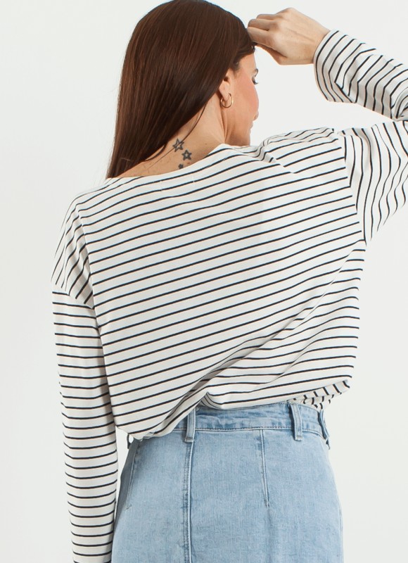 Camiseta Rayas  - Camisetas Algodón | Premonición.online