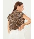 Camisa leopardo sin mangas