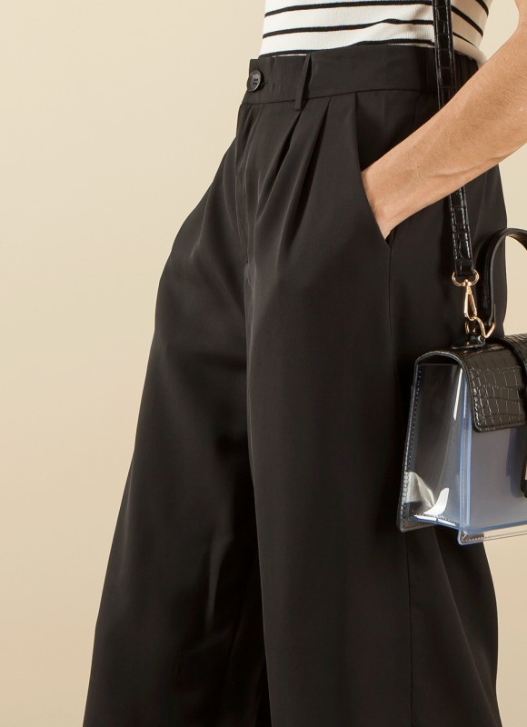 Pantalón Palazzo Vestir - Pantalones de Mujer | Premonición.online