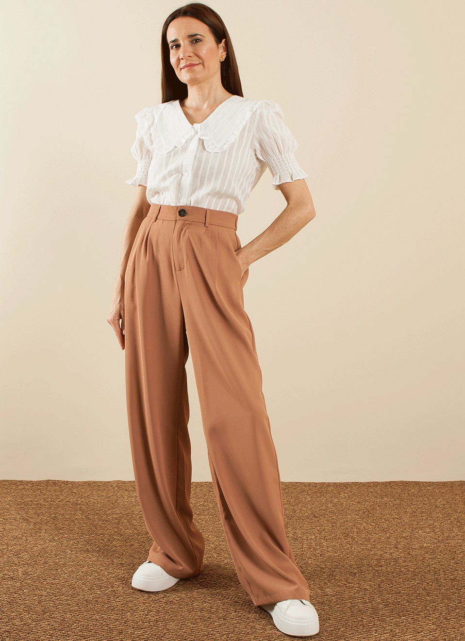Pantalón Palazzo Vestir - Pantalones de Mujer | Premonición.online