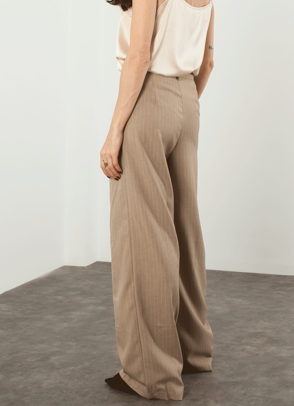 Pantalón Vestir Rayas - Ropa Mujer Tendencias | Premonición.online