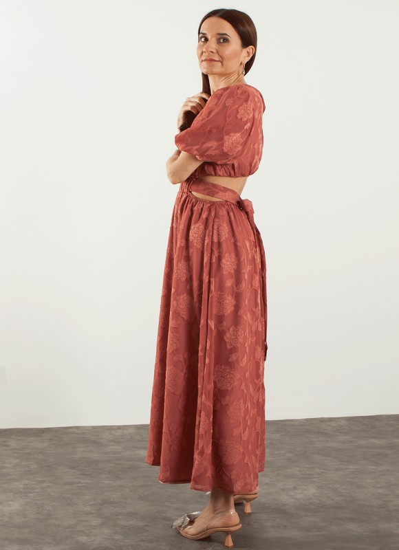 Vestido Largo Cintura Descubierta - Ropa de Mujer | Premonición.online