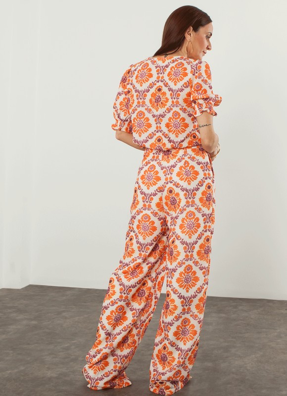 Pantalón Floral - Ropa Mujer Ultimas Tendencias | Premonición.online