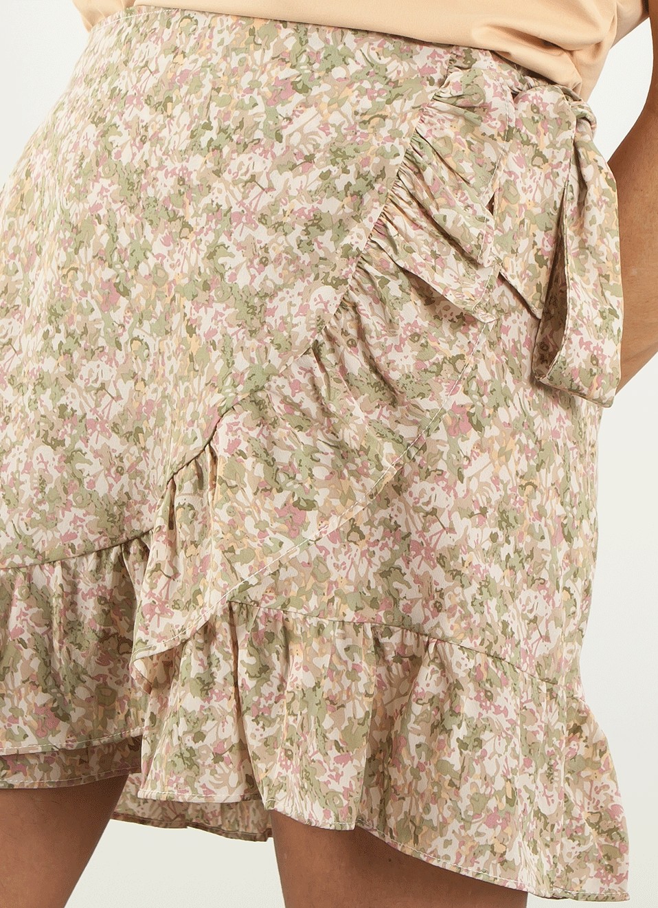 Falda Atada Froral - Faldas Estampadas | Premonición.online