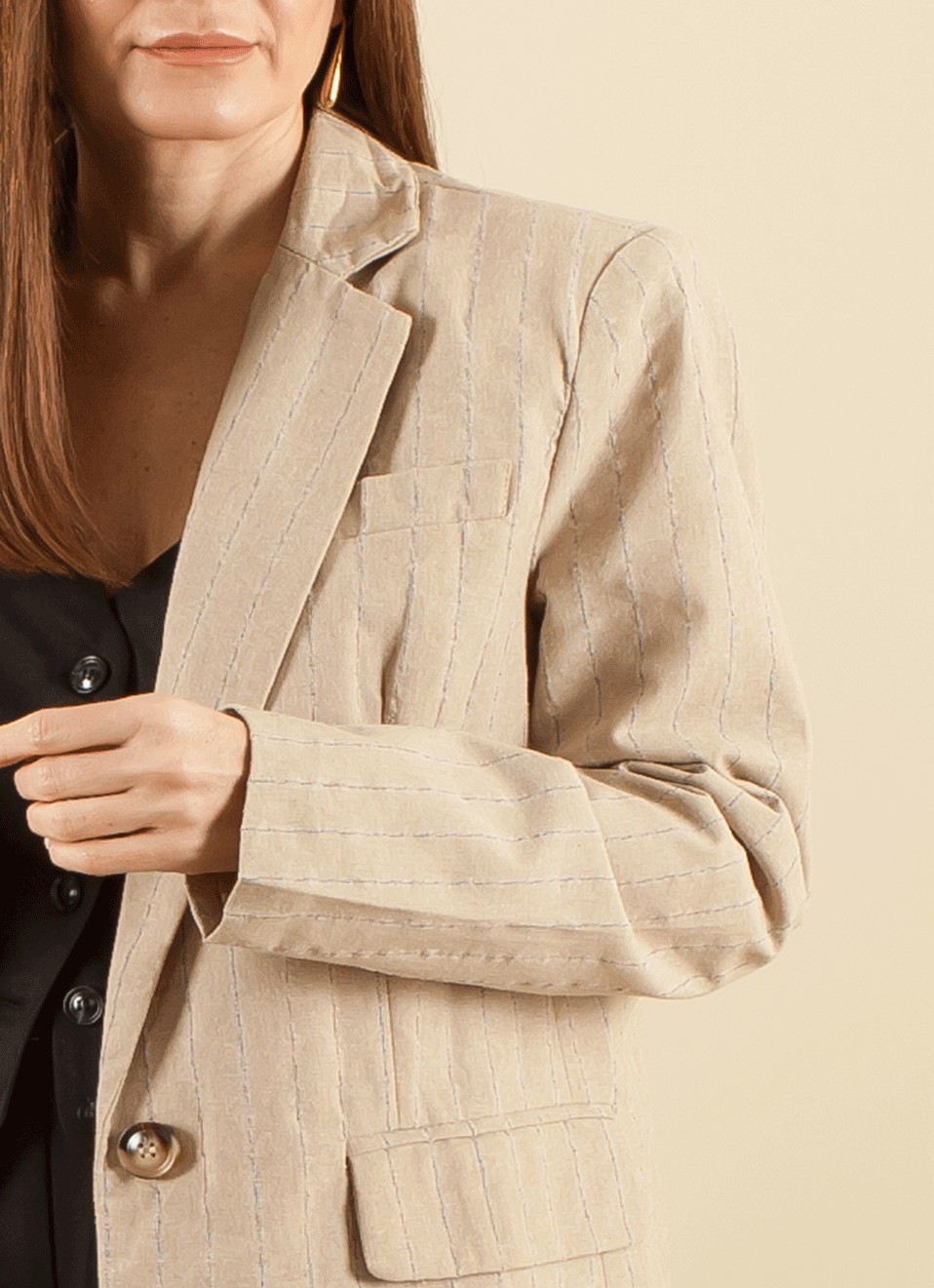 Blazer Rayas - Americana y Blazers Mujer | Premonición.online
