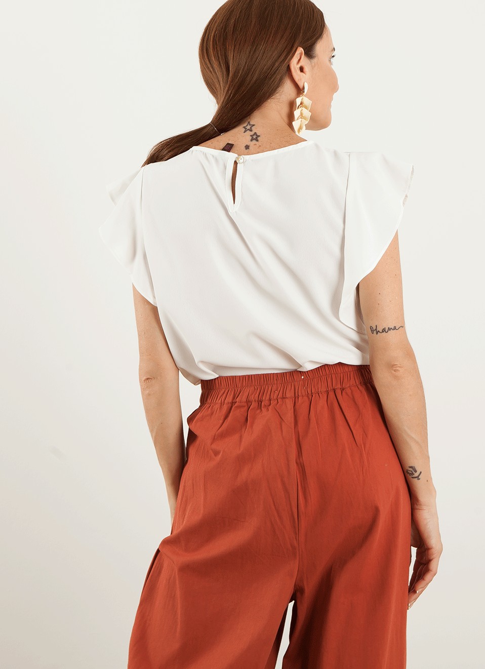 Blusa volante