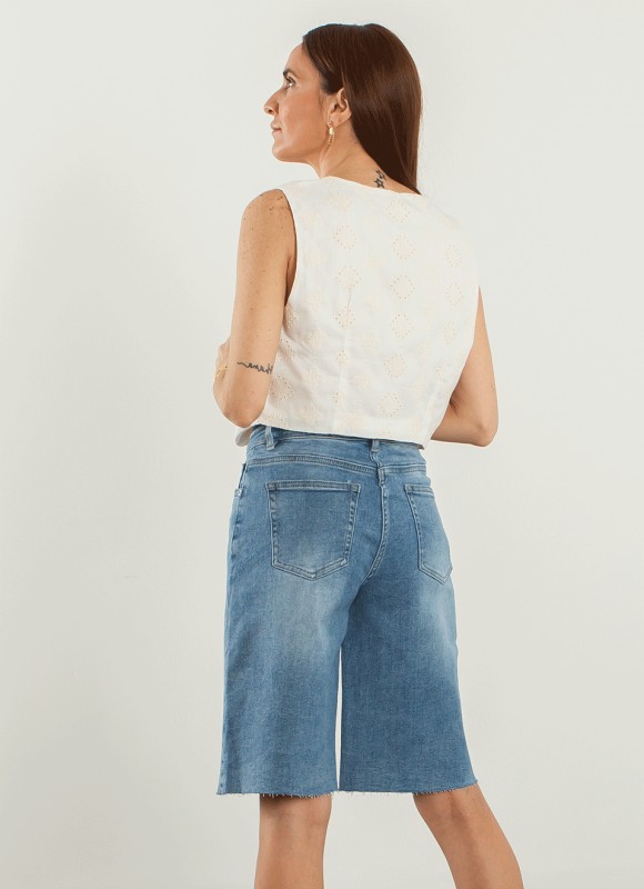Bermuda Mid  Rise  - Bermudas Mujer | Premonición.online