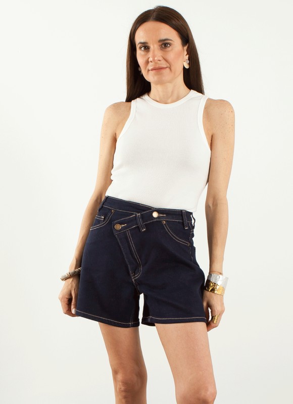Shorts Cierre Cruzado - Ropa Mujer Tendencias | Premonición.online