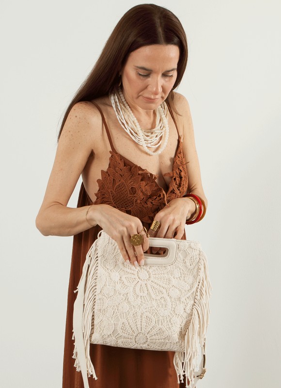 Bandolera Flecos - Bolsos Mujer - Tendencias | Premonición.online