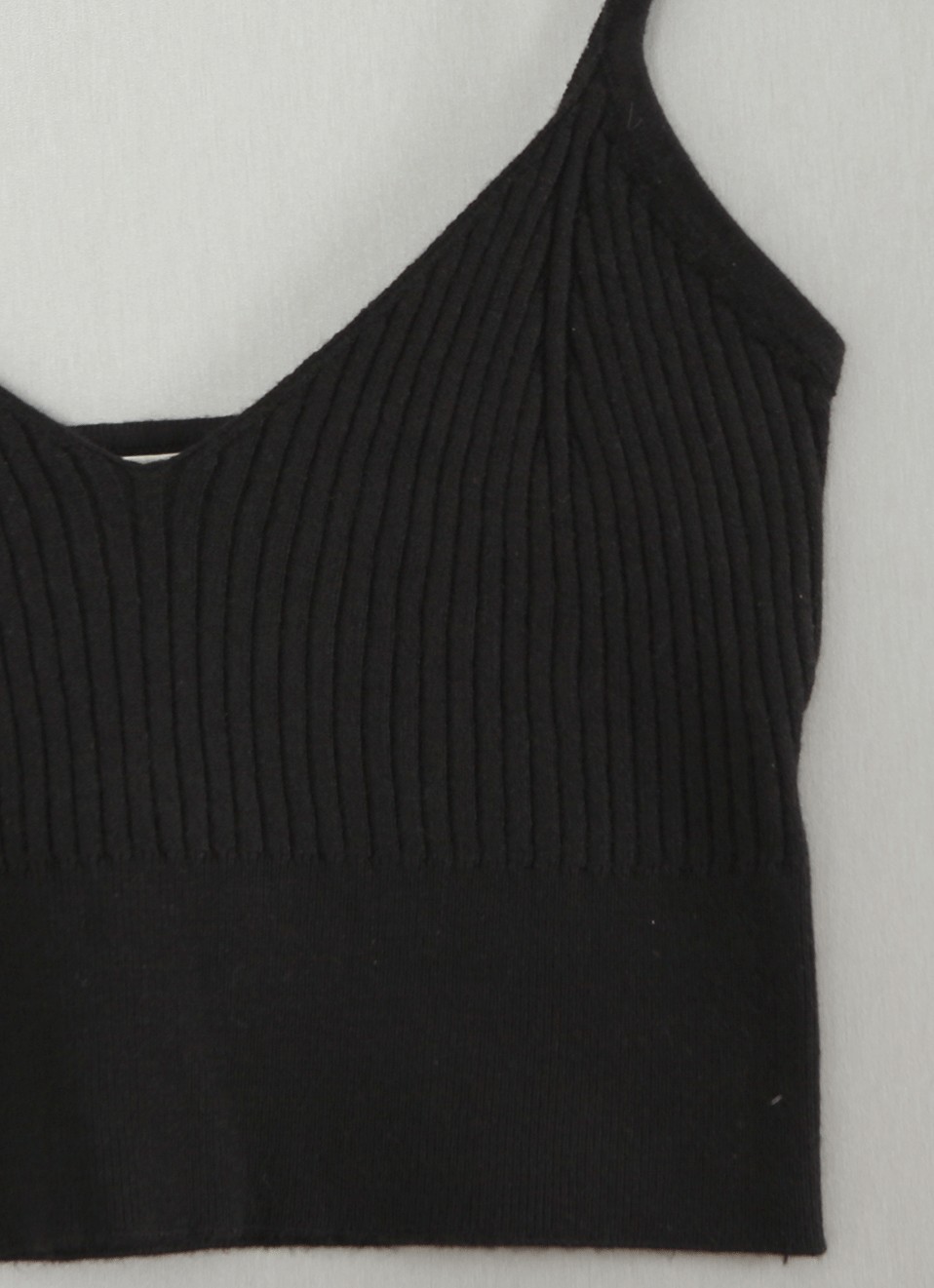 Crop Top Canalé Tirantes -   Ropa Mujer Tendencias | Premonición.online