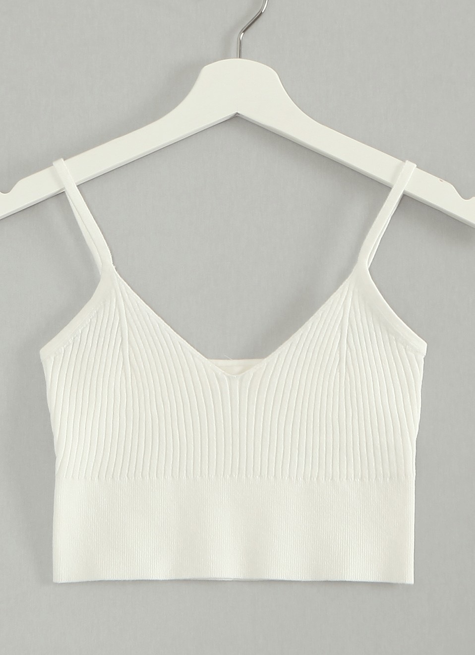 Crop Top Canalé Tirantes -   Ropa Mujer Tendencias | Premonición.online
