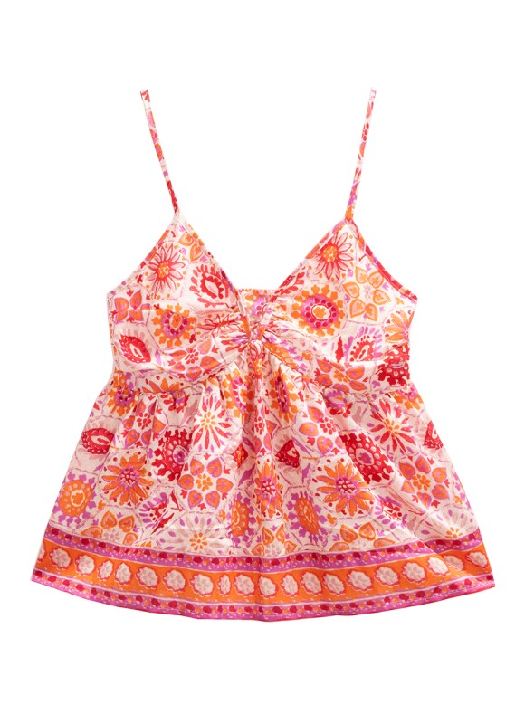 Blusa Evasé Tirantes  - Blusa Verano | Premonición.online