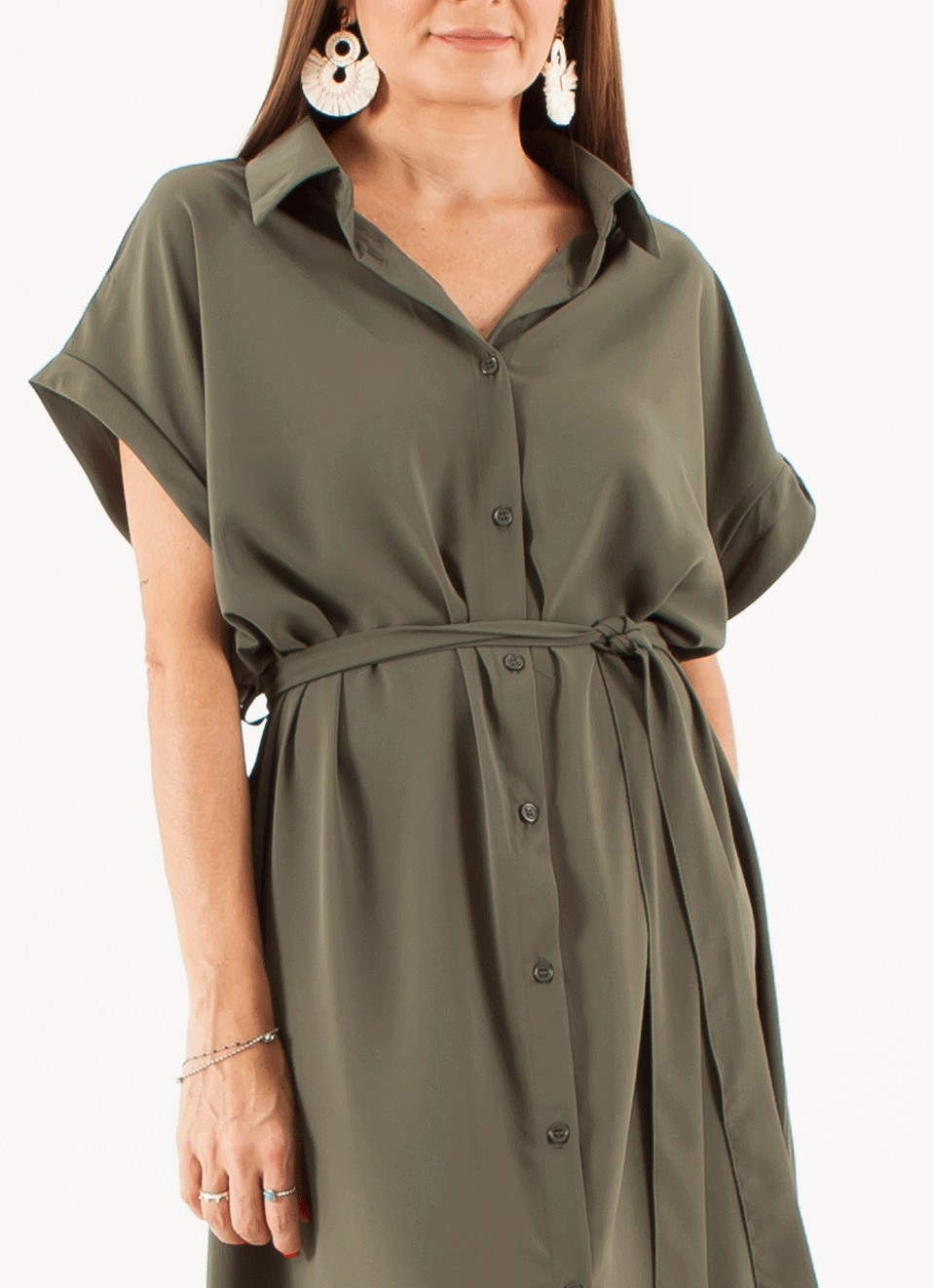 Vestido discount camisero oversize