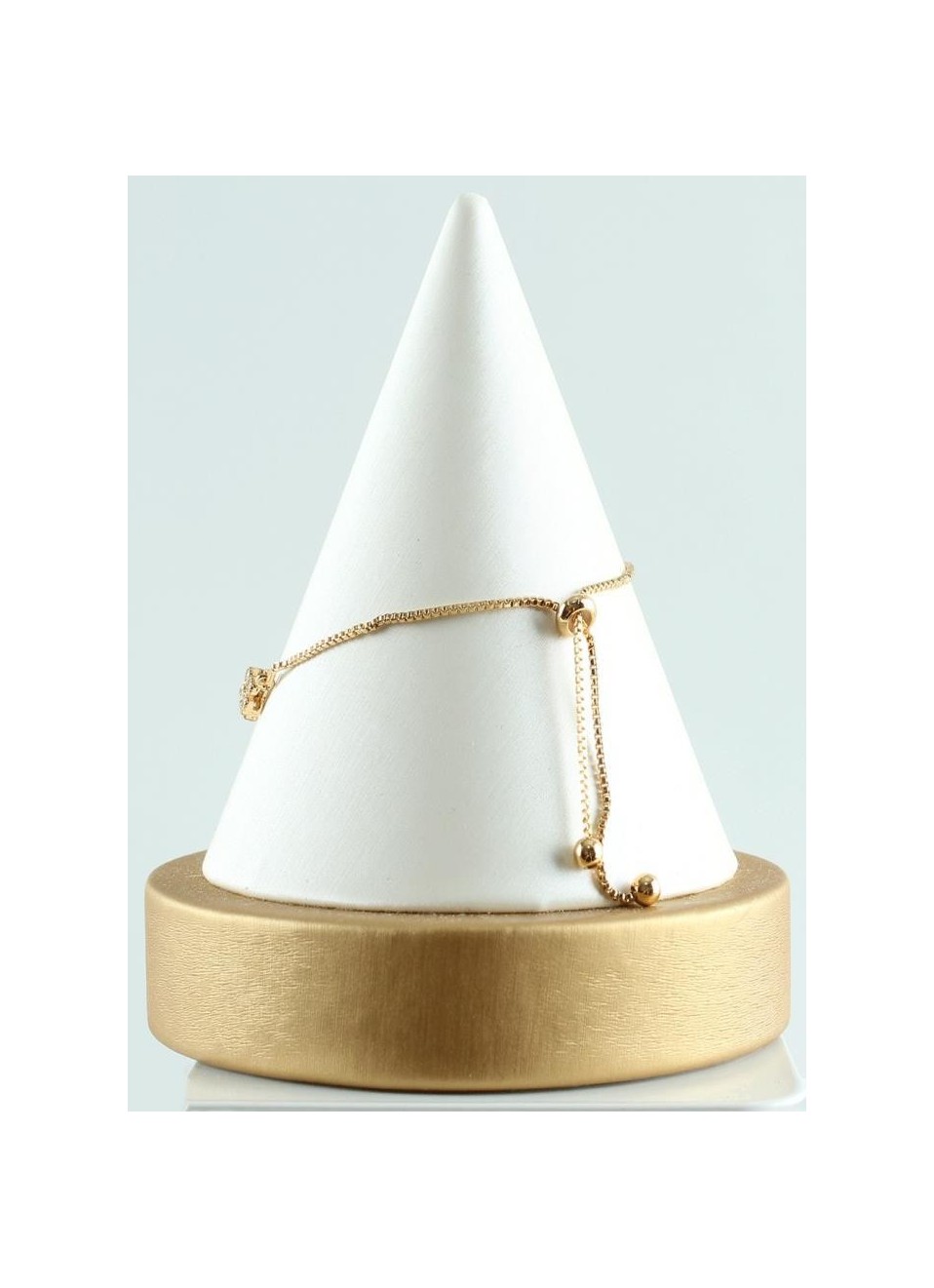 Pulsera brillantes cruz