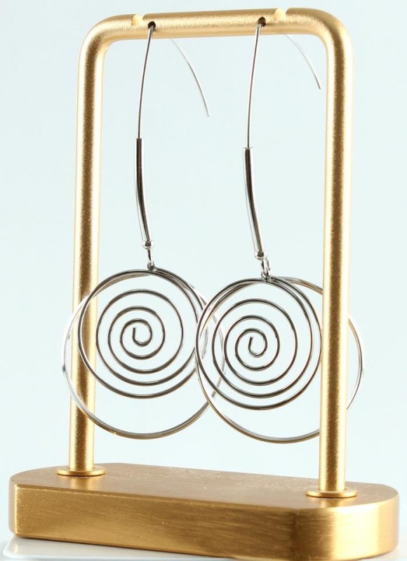 Pendientes acero