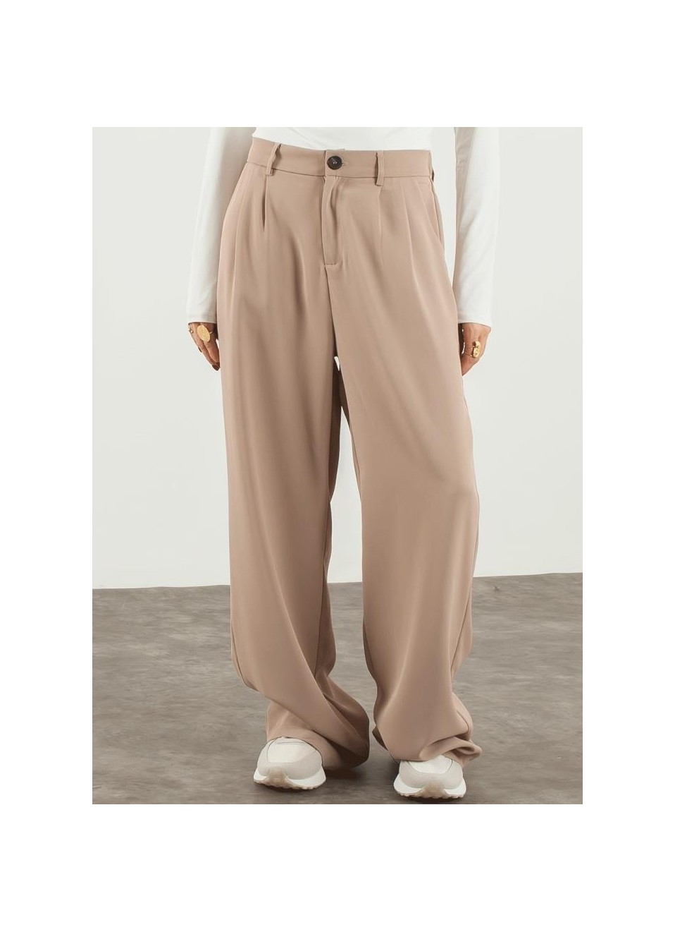 Pantalón vestir palazzo